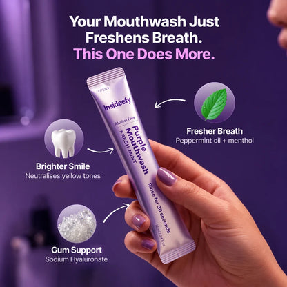 Purple Mouthwash - Sachets 20 Pack