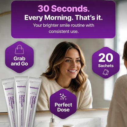 Purple Mouthwash - Sachets 20 Pack