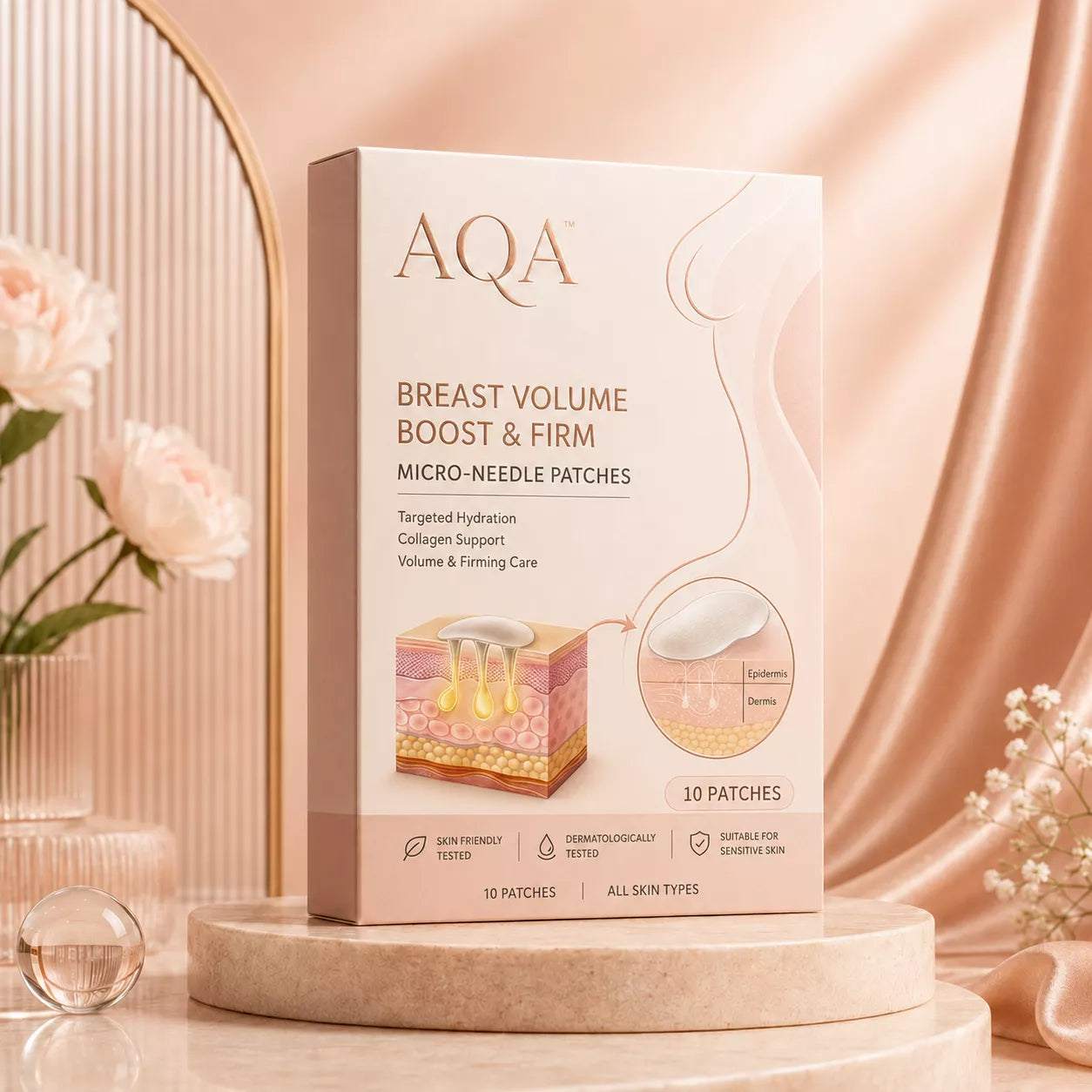 Breast Enhance Mentmicroneedle Patch