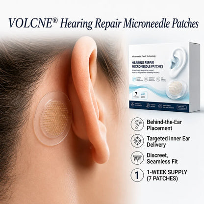 VOLCNE® Hearing Repair Microneedle Patches