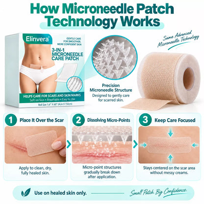 3-in-1 ScarRemoval Microneedle Care Patch