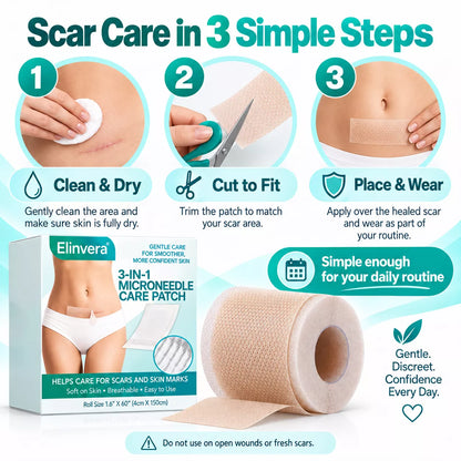3-in-1 ScarRemoval Microneedle Care Patch