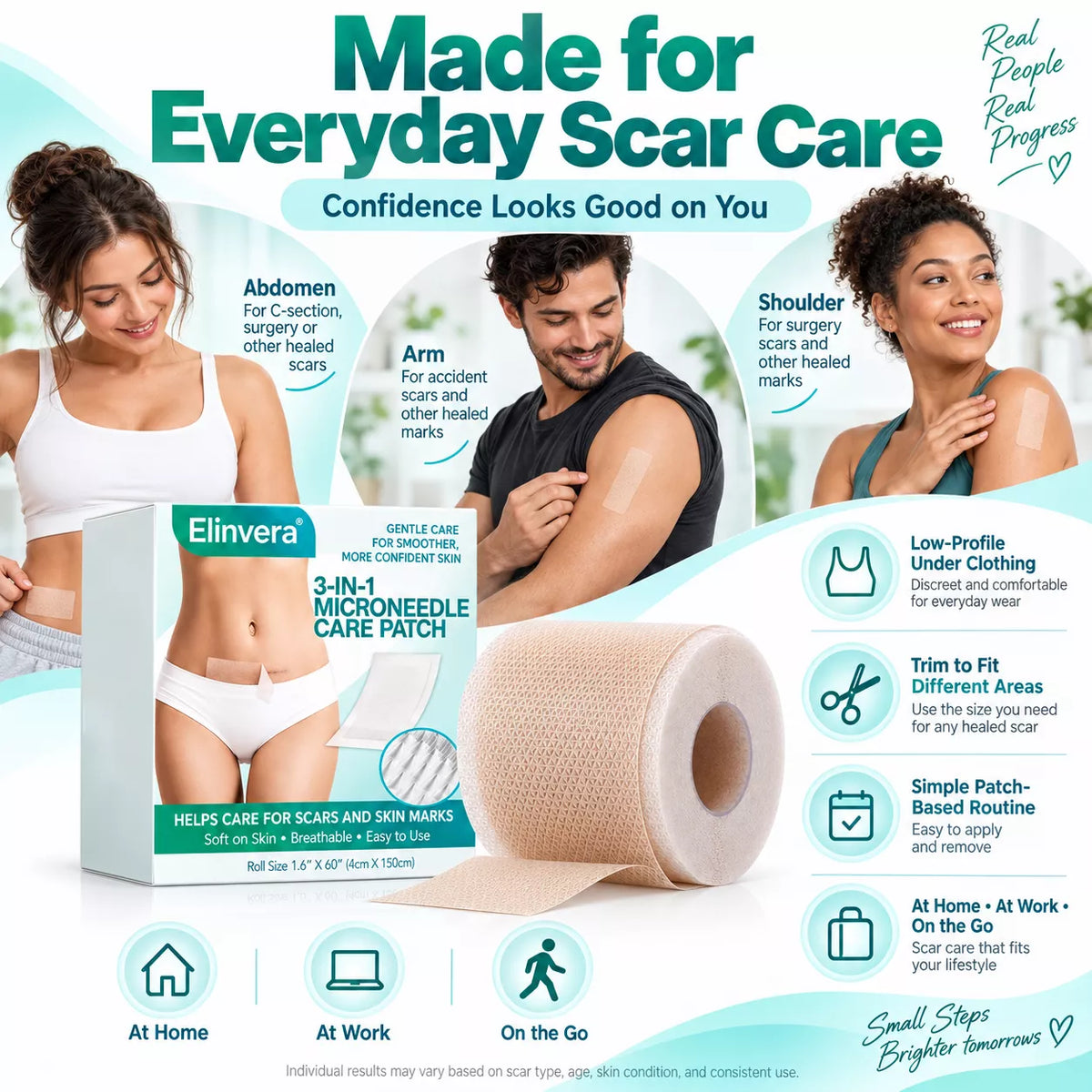 3-in-1 ScarRemoval Microneedle Care Patch