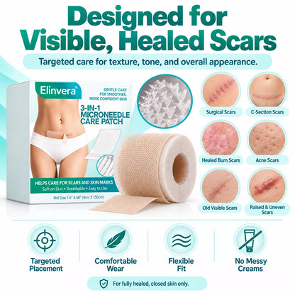 3-in-1 ScarRemoval Microneedle Care Patch