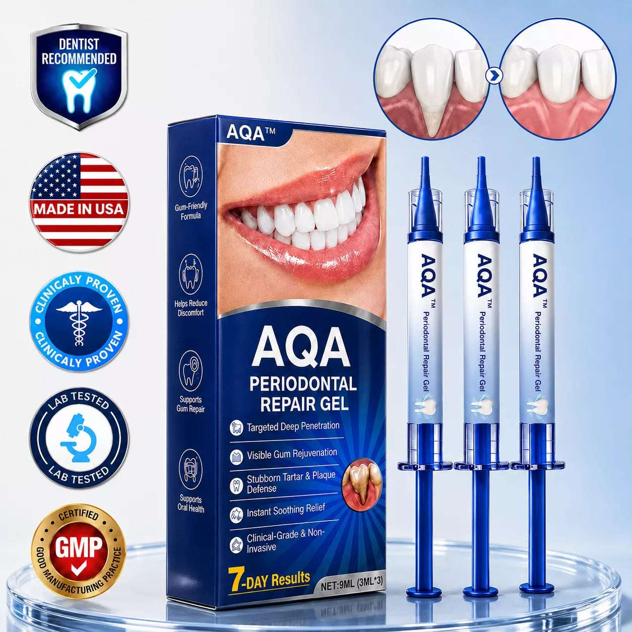 Meet AQA™ — Targeted Gumline Application, Without the Mess